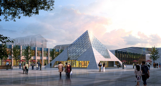 东方金字塔网架